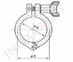 Хомут CLAMP нержавеющий Dn 100  (101,6-104 мм) AISI 304, DIN/SMS